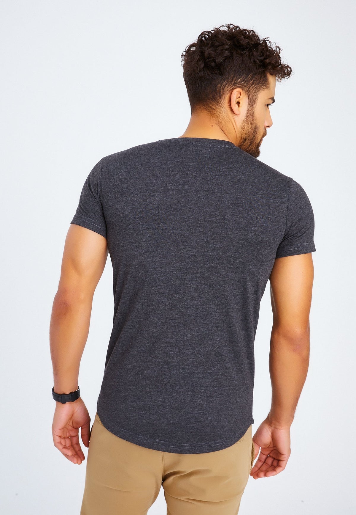 T-Shirt Uomo Leif Nelson - Girocollo, Classica, Nuova Con Etichetta - Foto 1