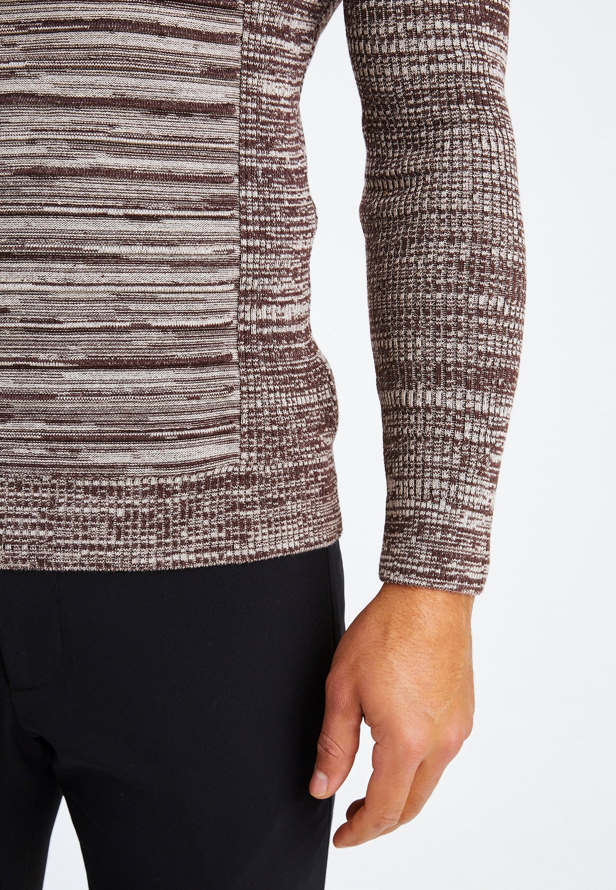 Herren Strickpullover Feinstrick Schalkragen – Leif Nelson